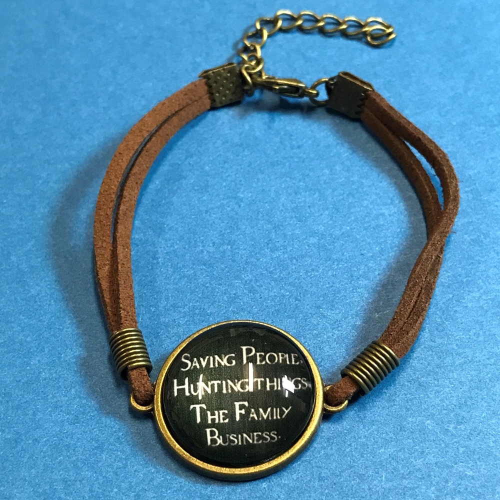 Supernatural Saving People Hunting Things Bracelet